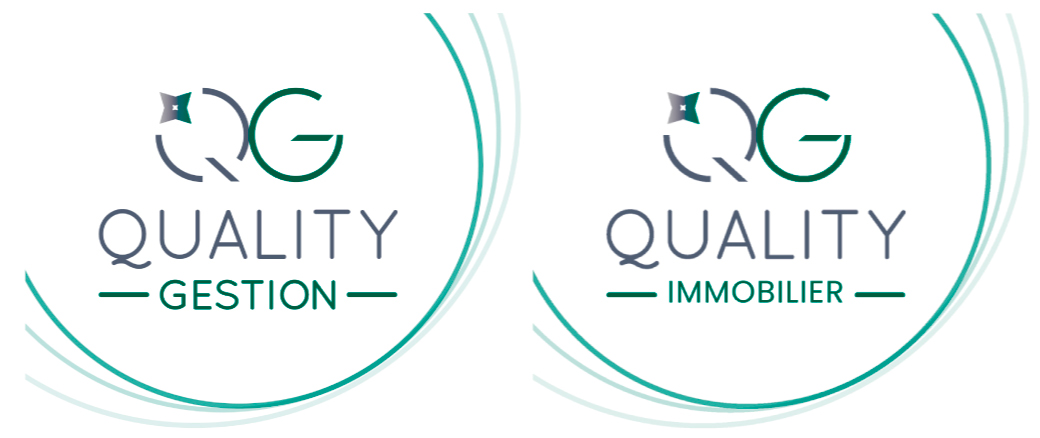logos quality gestion et immobilier toulouse